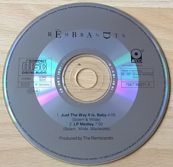 The Rembrandts : Just The Way It Is, Baby (CD, Single)
