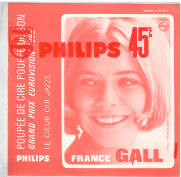 France Gall : Poupée De Cire Poupée De Son (7", Single, Mono, Jukebox)