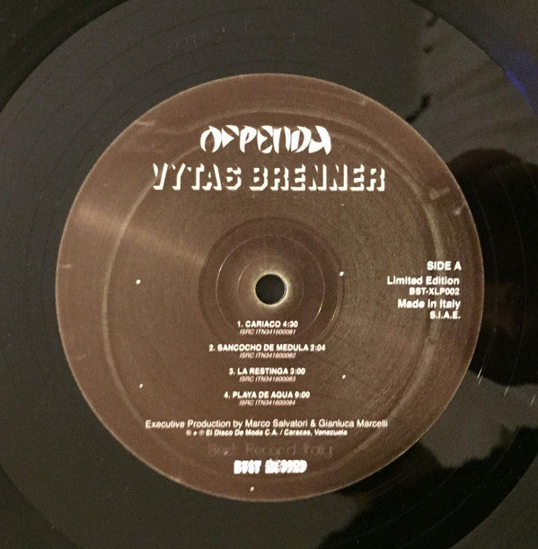 Ofrenda - Vytas Brenner : Jayeche (LP, Album, Ltd, RE, RM)