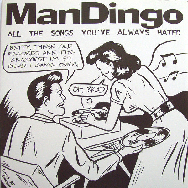 Man Dingo : All The Songs You've Always Hated (7", Ltd, Num, Red)