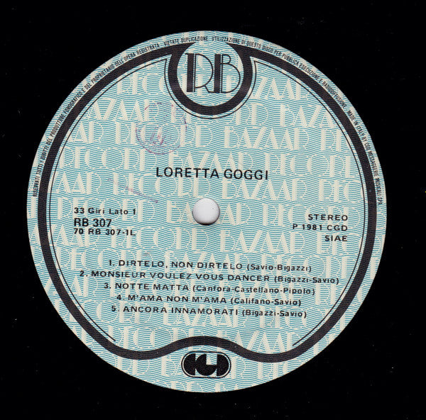 Loretta Goggi : Loretta Goggi (LP, Comp)