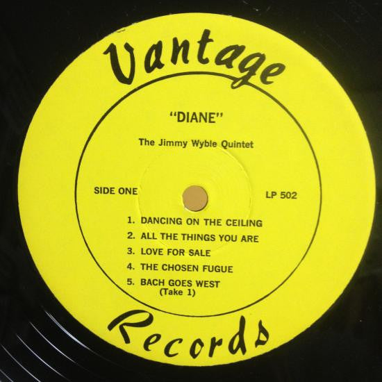 The Jimmy Wyble Quintet : Diane (LP, Album)