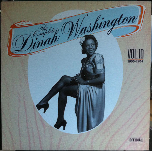 Dinah Washington : The Complete Dinah Washington Vol. 10 1953-1954 (LP, Comp)
