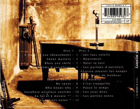 Liane Foly : Sweet Mystery (French And English Albums) (2xCD, Album + Comp)