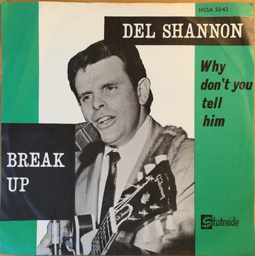 Del Shannon : Break Up (7", Single)