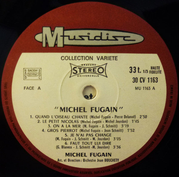 Michel Fugain : Succès De Michel Fugain (LP, Album)