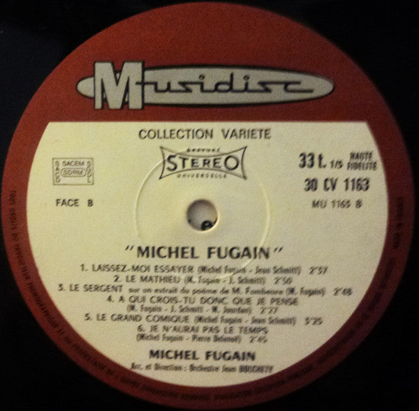 Michel Fugain : Succès De Michel Fugain (LP, Album)