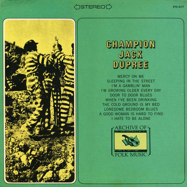 Champion Jack Dupree : Champion Jack Dupree (LP, Album, RE)