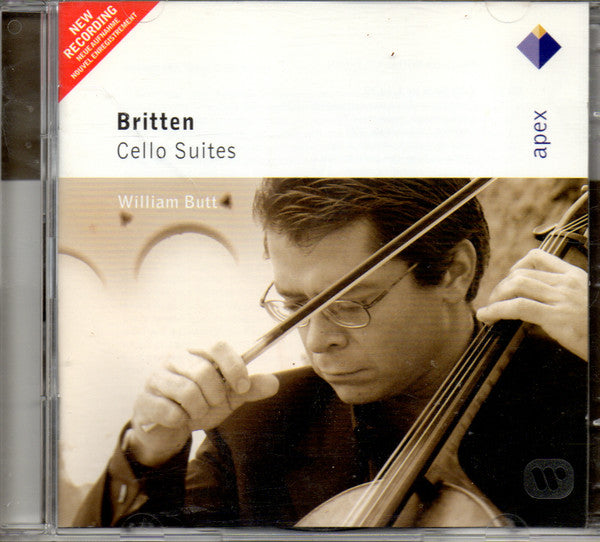 Benjamin Britten, William Butt : Cello Suites  (2xCD, Album)