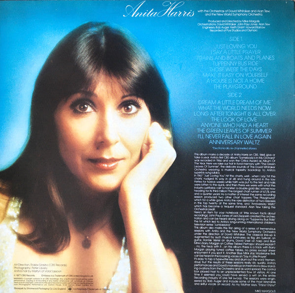 Anita Harris : The Best Of Anita Harris (LP, Comp)