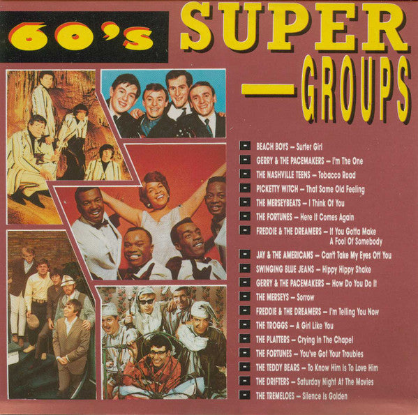 Various : 60's Super-Groups (CD, Comp)