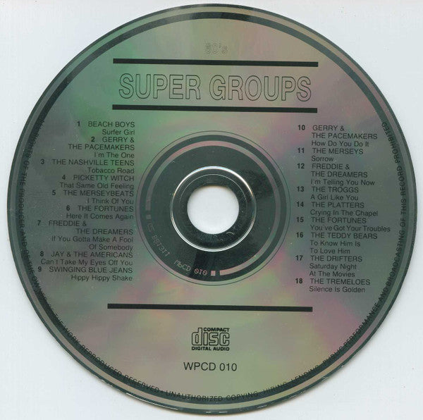 Various : 60's Super-Groups (CD, Comp)