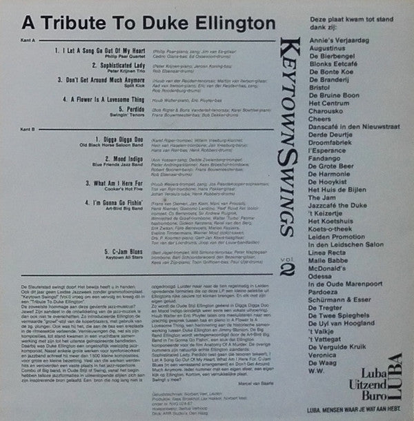 Various : Keytown Swings Vol. 2 (LP, Comp)