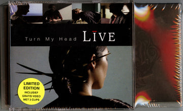 Live : Turn My Head + Secret Videos (CD, Single, Ltd + VHS, Promo, PAL)