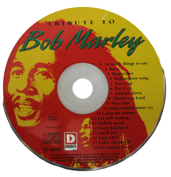Various : Tribute To Bob Marley (CD, Comp)