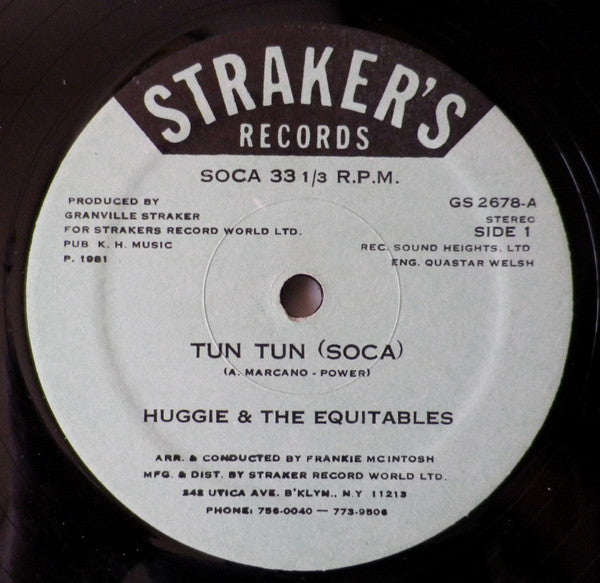 Huggie (3) & The Equitables : Tun Tun (Soca) (12")