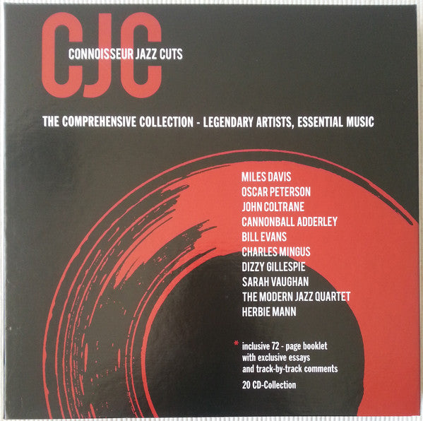 Various : Connoisseur Jazz Cuts (The Comprehensive Collection - Legendary Artists, Essential Music) (20xCD, Comp, Mono + Box)