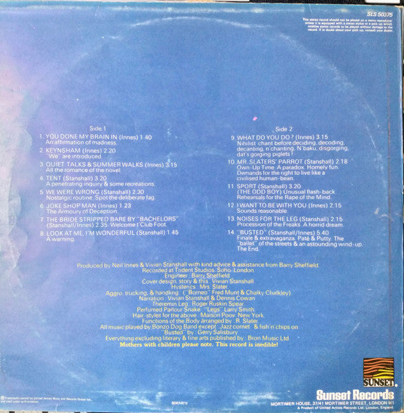 Bonzo Dog Band* : Keynsham (LP, RE)