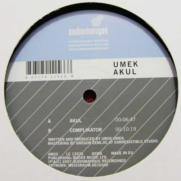 Umek : Akul (12")
