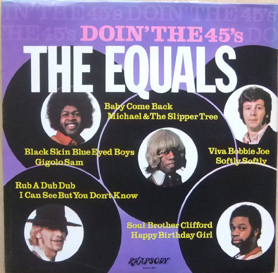 The Equals : Doin' The 45's (LP, Comp)