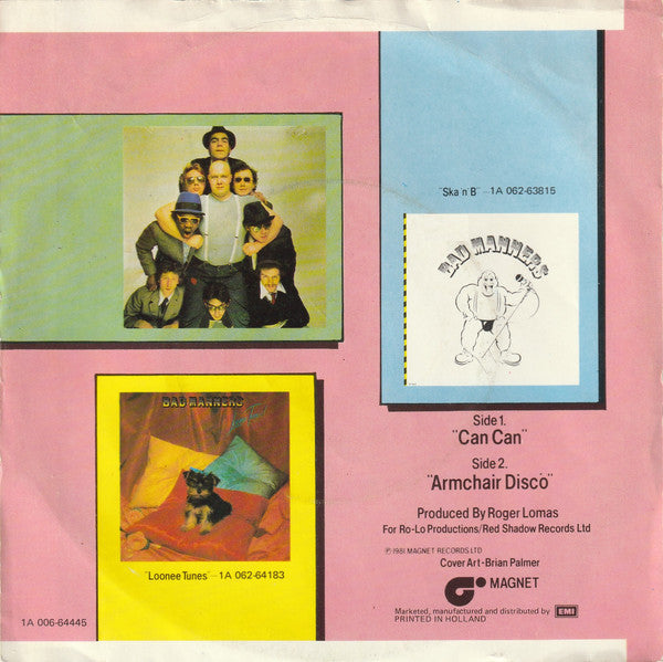 Bad Manners : Can Can (7", Single)