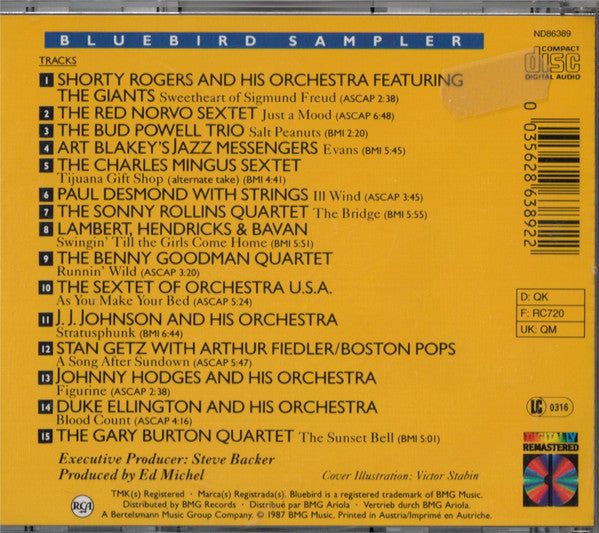 Various : Bluebird The Sampler (CD, RM, Smplr)