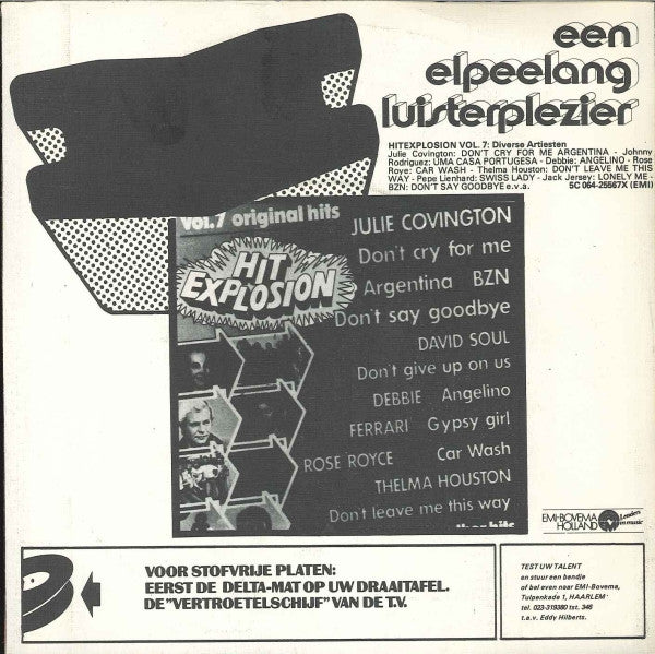 Harmen Veerman : Picture On The Wall (7", Single)