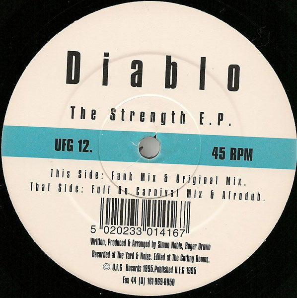 Diablo (9) : The Strength E.P. (12", EP)