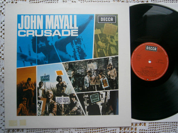 John Mayall & The Bluesbreakers : Crusade (LP, Album, RE)