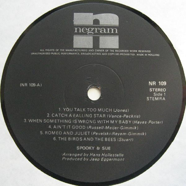 Spooky & Sue : Spooky & Sue (LP, Album)