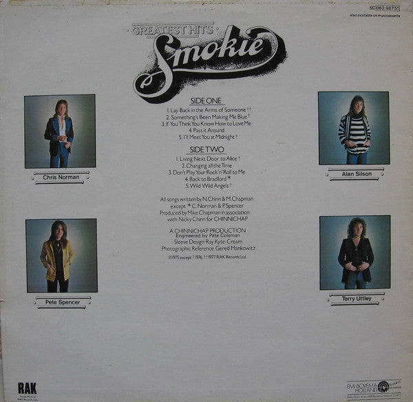 Smokie : Greatest Hits (LP, Comp)