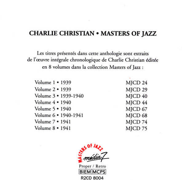 Charlie Christian : Charlie Christian (2xCD, Comp + Box)