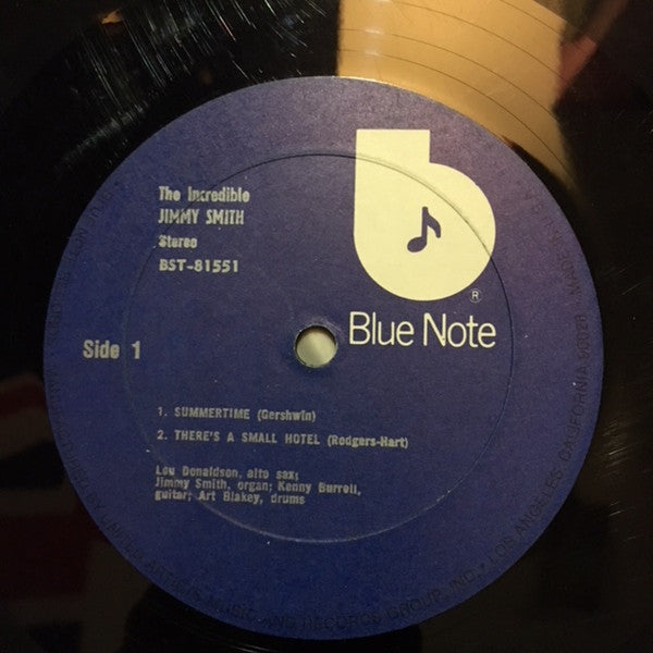Jimmy Smith : Jimmy Smith At The Organ, Volume 1 (LP, Album, RE)