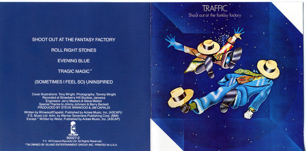 Traffic : Shoot Out At The Fantasy Factory (CD, Album, RE)