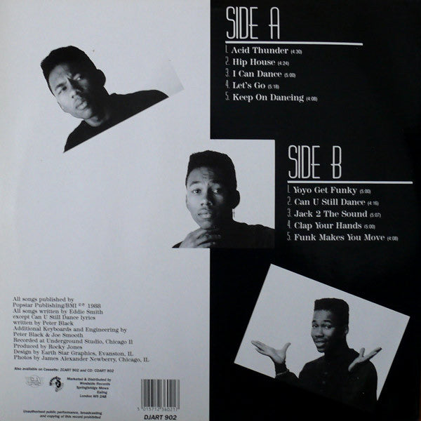 "Fast" Eddie Smith : Jack To The Sound (LP, Album + 12", Ltd)