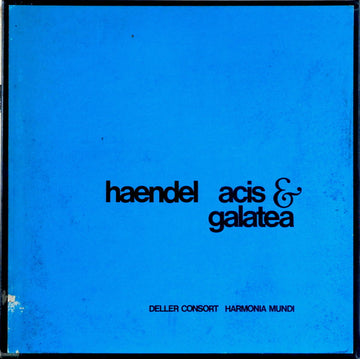 Haendel*, Deller Consort : Acis & Galatea (2xLP + Box)