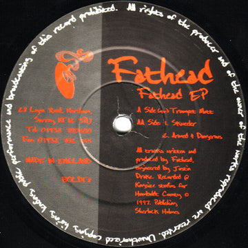 Fathead : Fathead EP (12", EP)