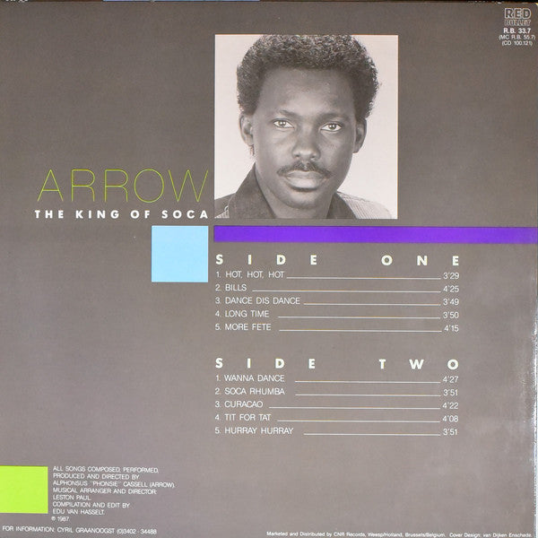 Arrow (2) : The Best Of Arrow (LP, Comp)