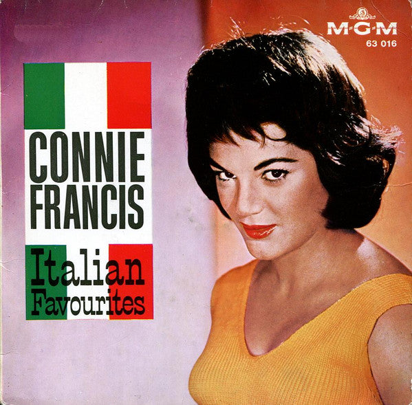 Connie Francis : Italian Favorites (7", Mono)