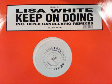 Urban Frequency Feat. Lisa White : Keep On Doing (12", W/Lbl, Sta)