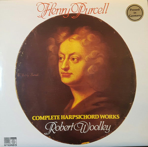 Henry Purcell - Robert Woolley : Complete Music For Harpsichord (2xLP, Album)