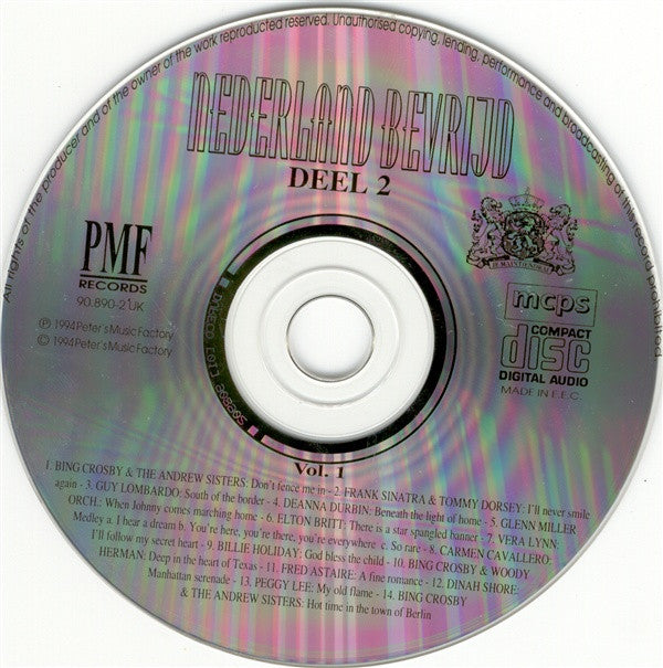 Various : Nederland Bevrijd Deel 2 (Box + 6xCD, Comp)