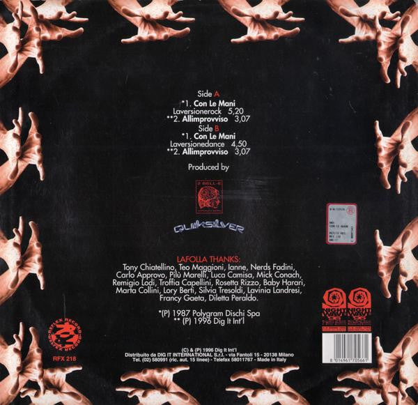 Lafolla* : Con Le Mani (12")