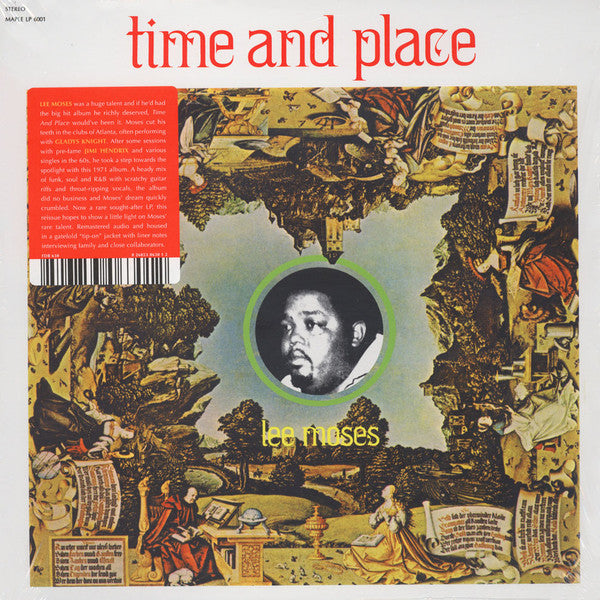 Lee Moses : Time And Place (LP, Album, RE, RM, Gat)