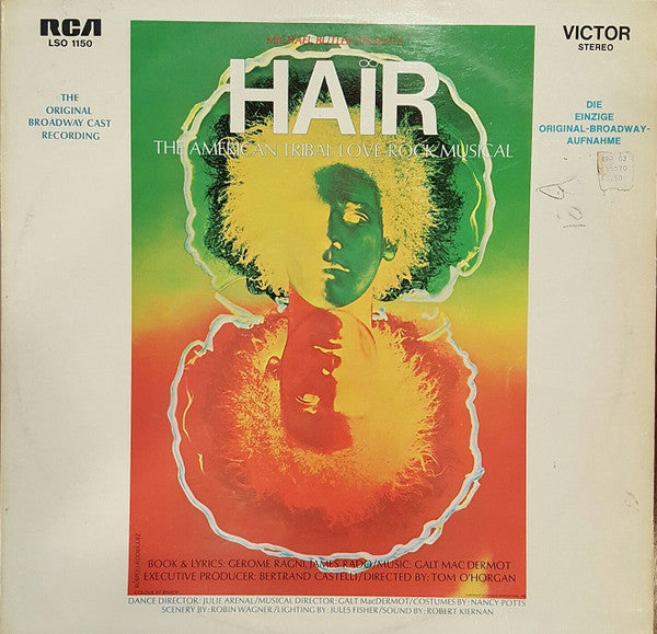 Various : Hair (The American Tribal Love-Rock Musical) (LP, Album)