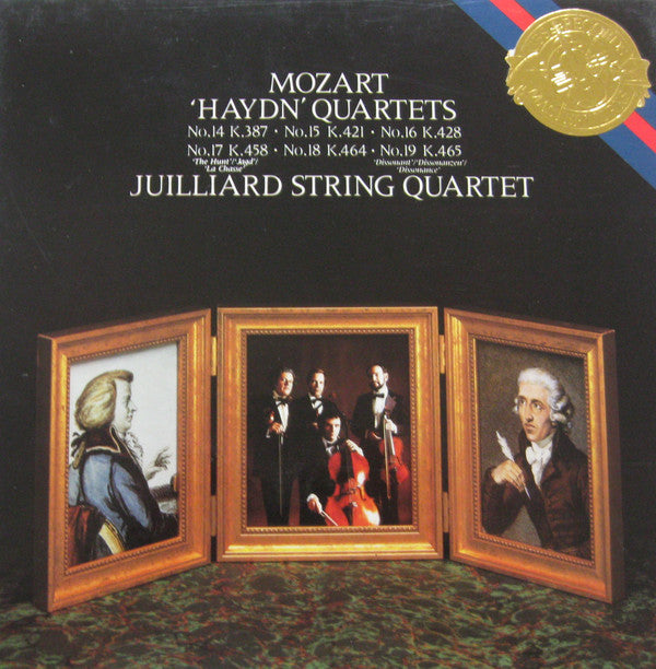 Wolfgang Amadeus Mozart, Juilliard String Quartet : 'Haydn' Quartets  (3xLP, Album, Box)