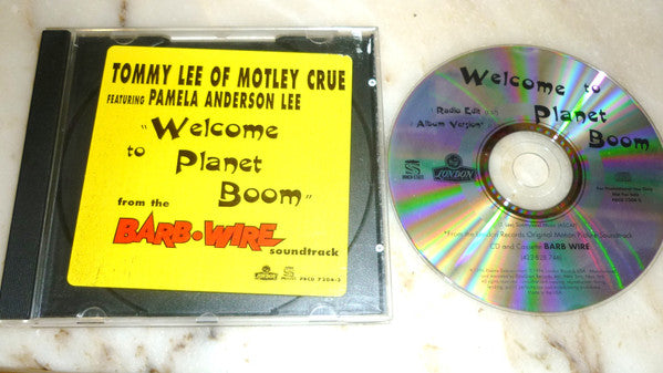 Tommy Lee : Welcome To Planet Boom (CD, Single, Promo)