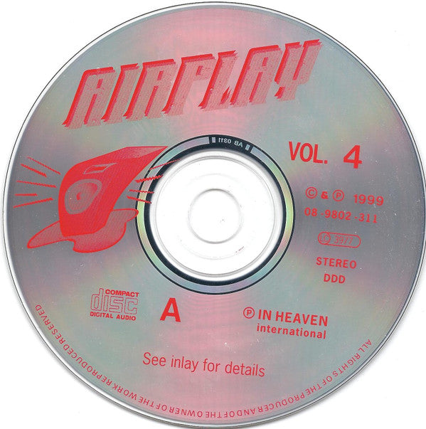 Various : Airplay Top Charts 4 1999 - April 1999 (2xCD, Comp, Unofficial)