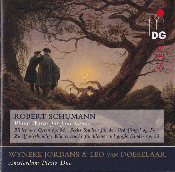 Robert Schumann - Wyneke Jordans & Leo van Doeselaar : Piano Works For Four Hands (SACD, Multichannel, Album)