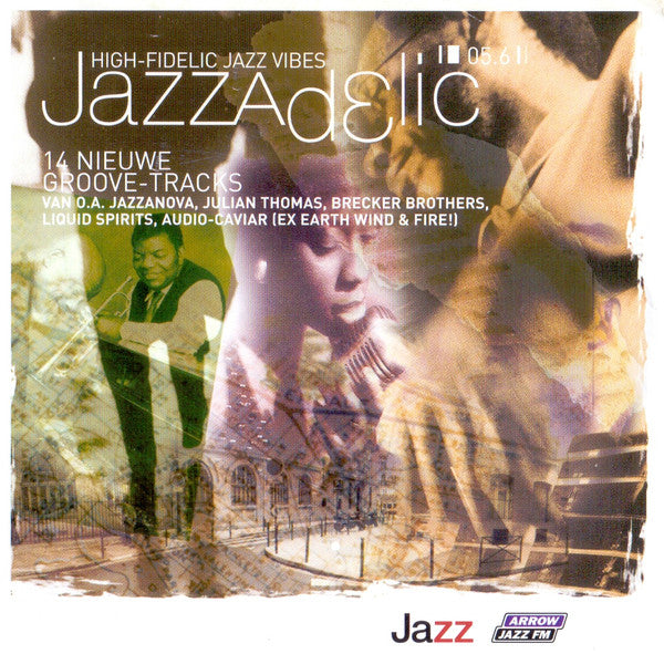 Various : Jazzadelic 05.6 High-Fidelic Jazz Vibes (CD, Comp, Promo)